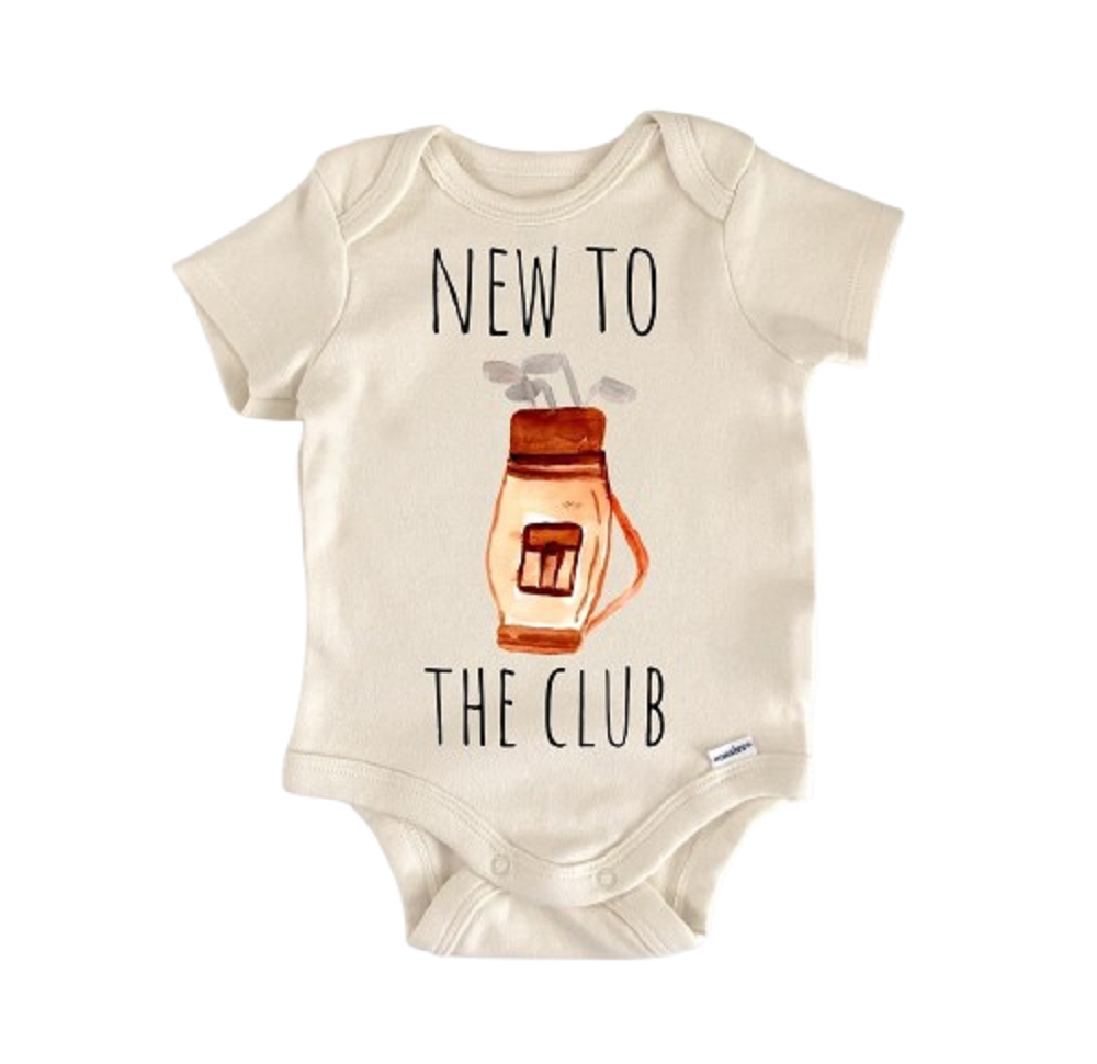 Golf Golfer Sports - Baby Boy Girl Clothes Infant Bodysuit Funny Cute