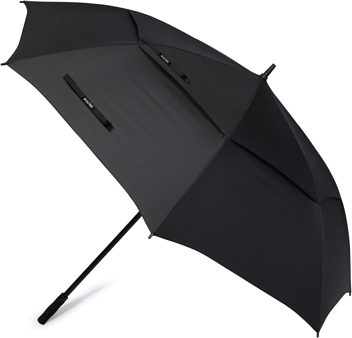 72 Inch Windproof Golf Umbrella Auto Open Double Canopy