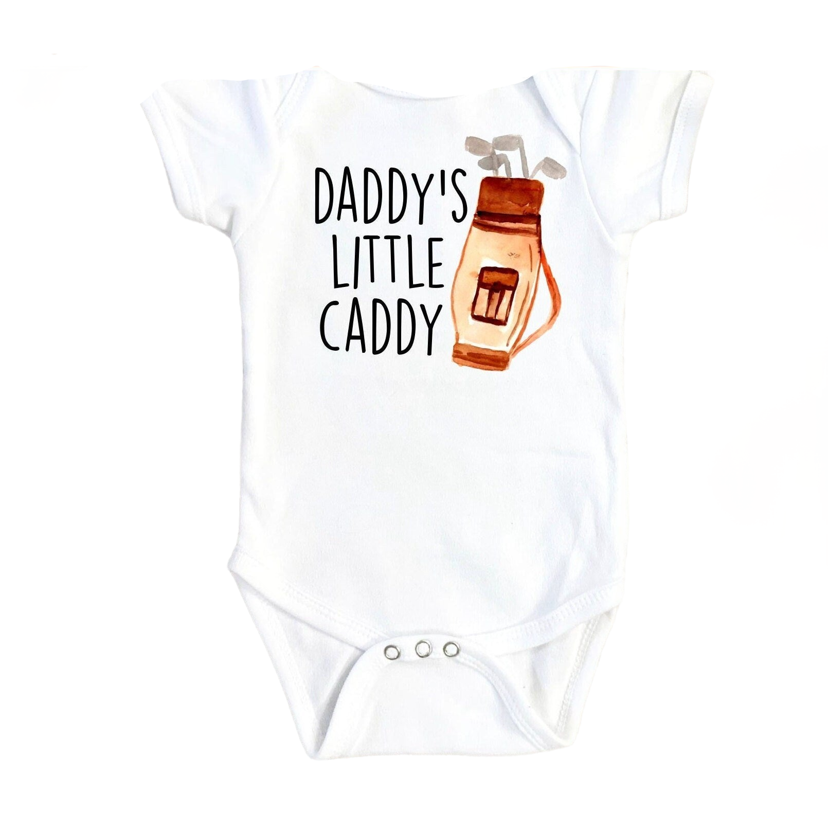 Golf Bag - Baby Boy Girl Clothes Infant Bodysuit Funny Cute Newborn