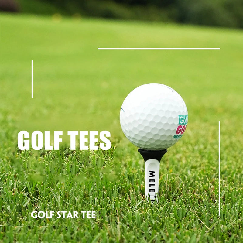 12pcs/box Golf Scale Tees Durable Plastic Golf Tees Designed to