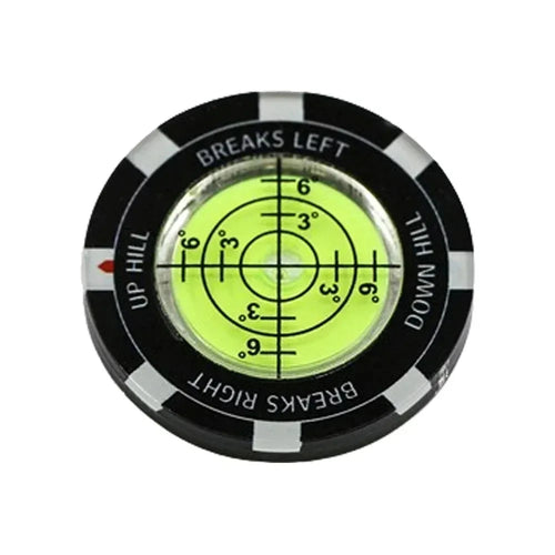 Golf Putt Ball Marker High Precision Round Green Reader Golfing