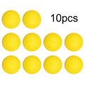 2~10pcs Golf Balls Yellow PU Foam Sponge Elastic Indoor Outdoor