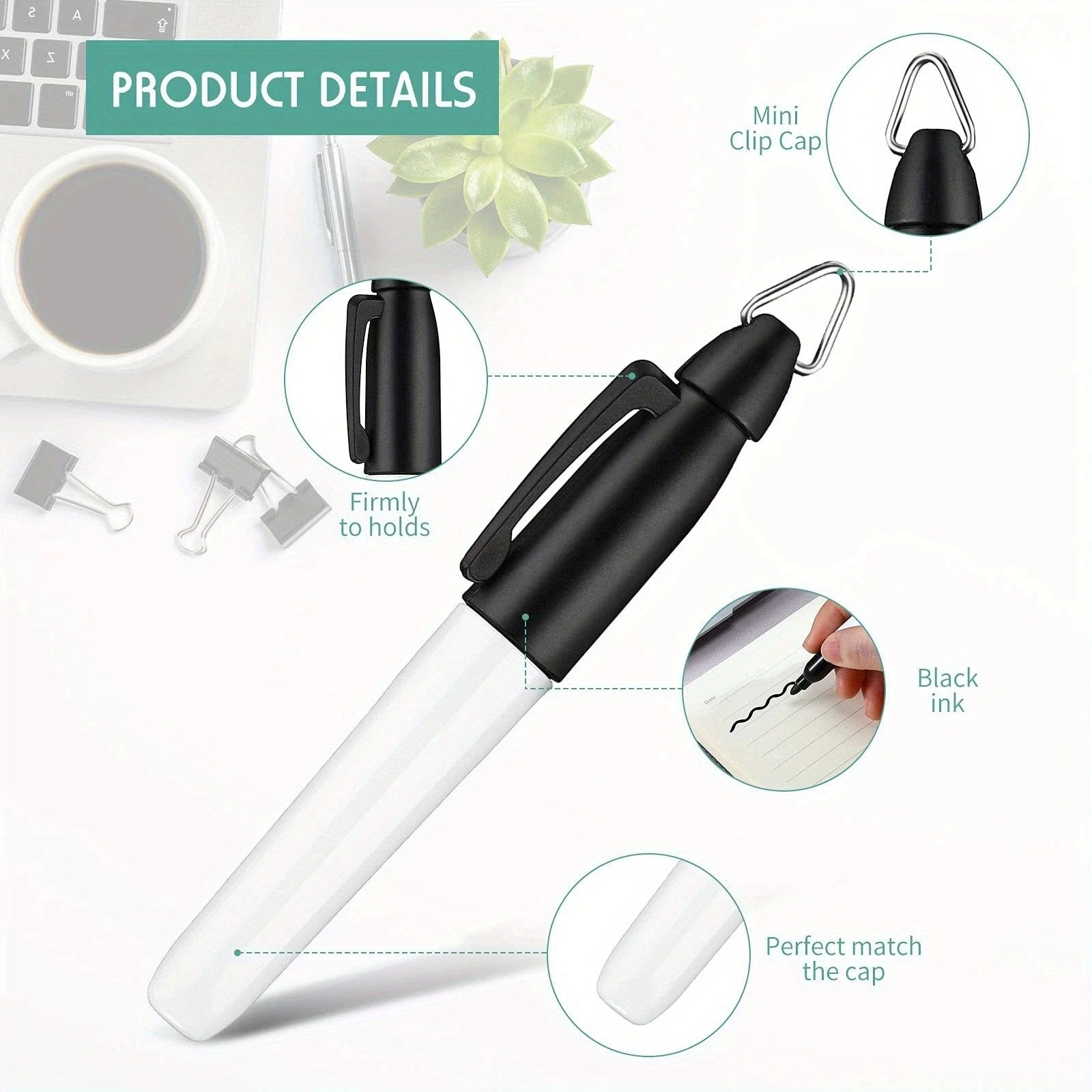 5/10 Pcs Mini Permanent Markers, Golf Ball Marker Pen With Keychain