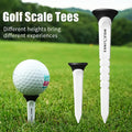 12pcs/box Golf Scale Tees Durable Plastic Golf Tees Designed to