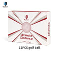 Caiton 3/6/12Pcs Long Distance Golf Balls Dual Core Aerodynamic Stable
