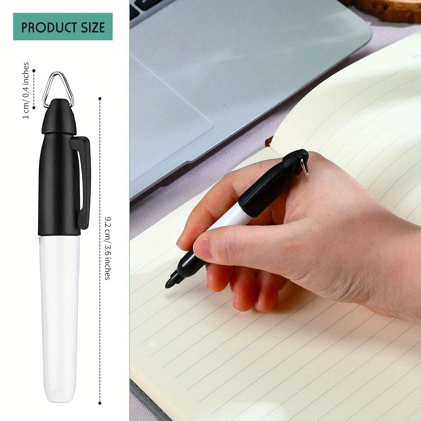 5/10 Pcs Mini Permanent Markers, Golf Ball Marker Pen With Keychain