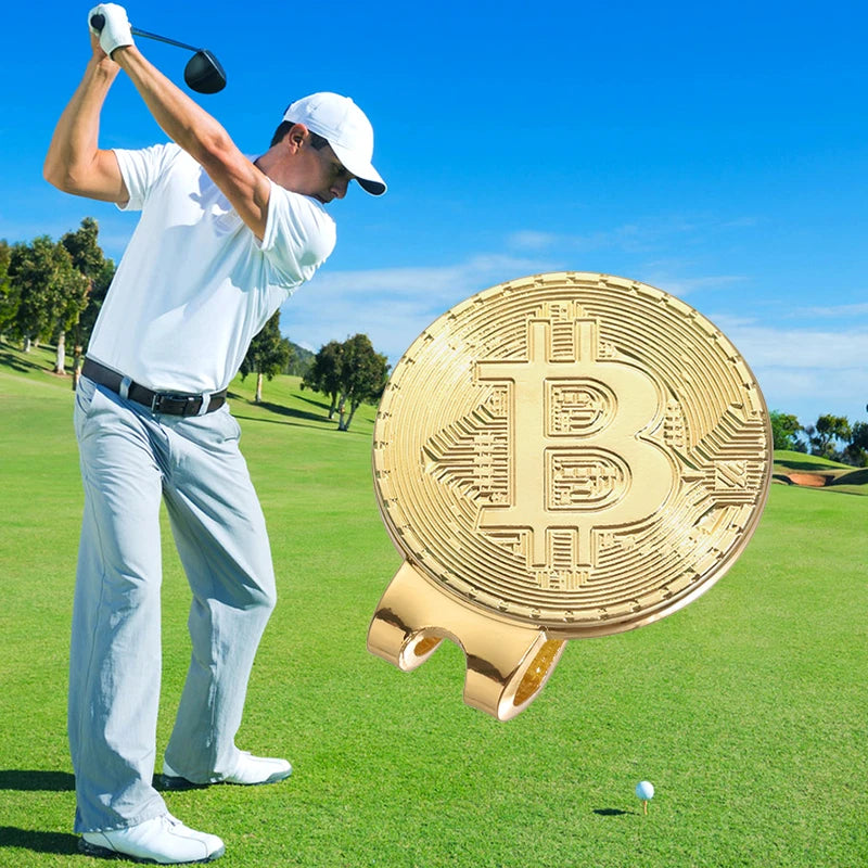 Bogey Ball King Creative Golf Hat Clips Magnetic Golf Ball Marker Cap
