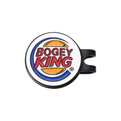 Bogey Ball King Creative Golf Hat Clips Magnetic Golf Ball Marker Cap