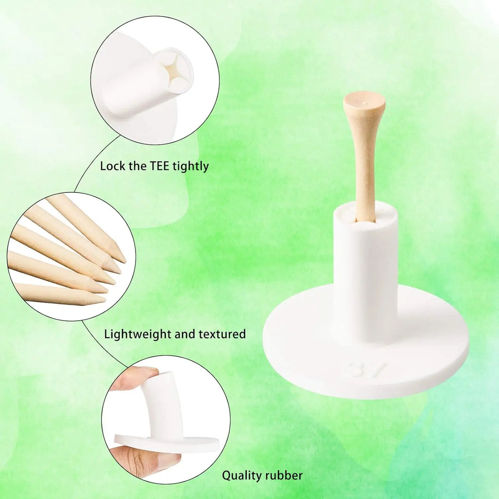 5pcs/pack Golf rubber tee Golf tee rubber cross soft Golf Rubber Tee