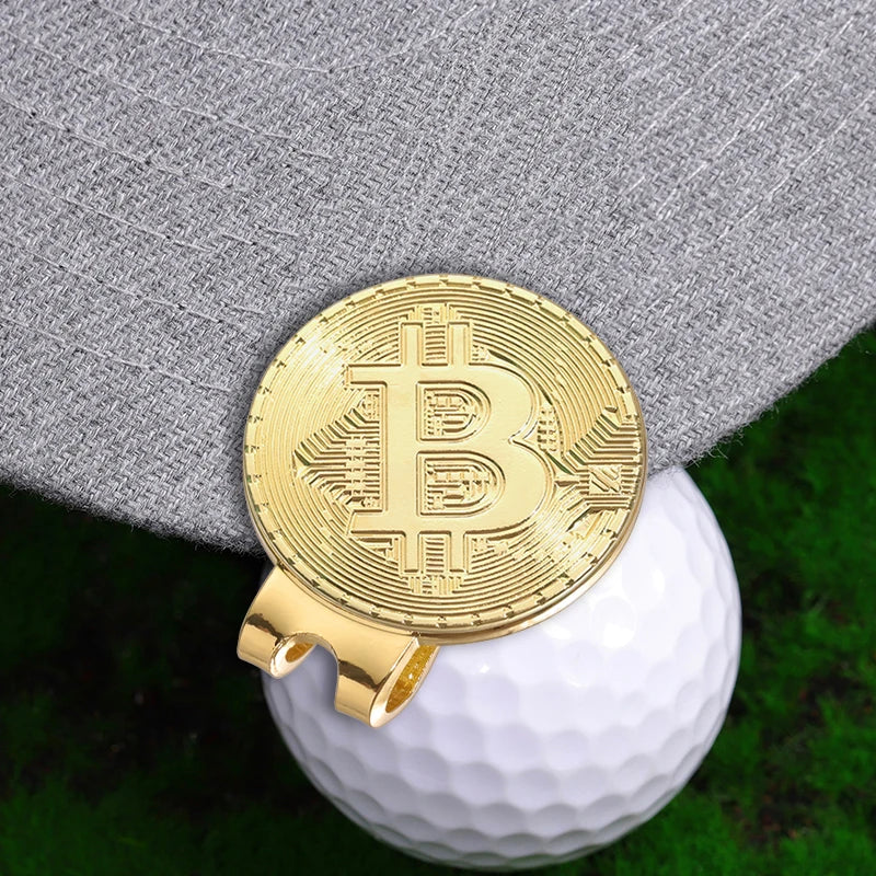 Bogey Ball King Creative Golf Hat Clips Magnetic Golf Ball Marker Cap