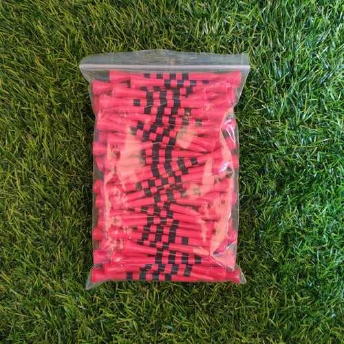 100pcs/bag professional bamboo golf Tee, the strength is 5 times that
