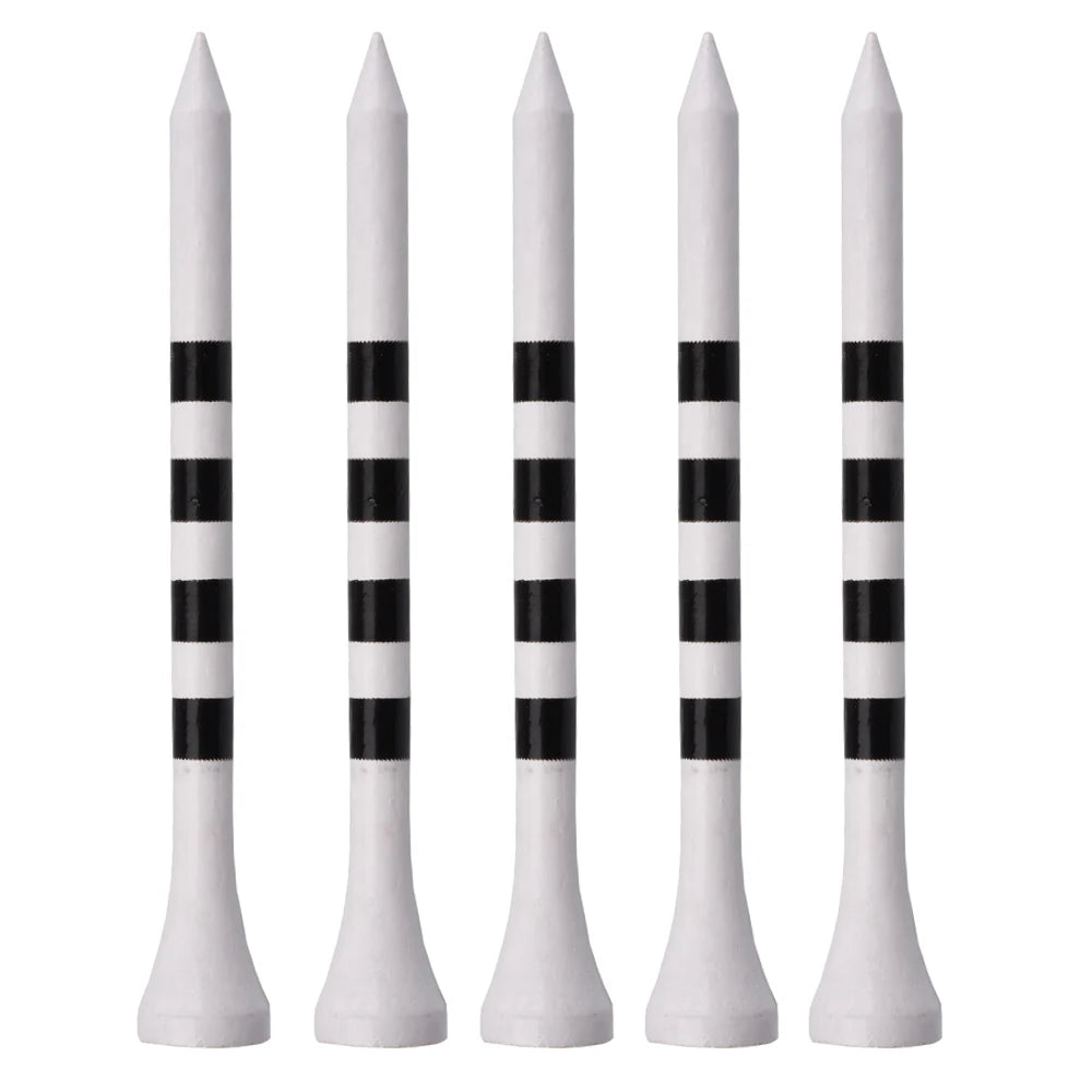 100pcs/bag professional bamboo golf Tee, the strength is 5 times that