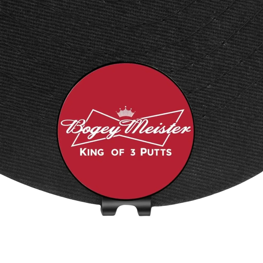 3 counts Premium Golf Ball Marker with a Standard Magnetic Hat Clip,