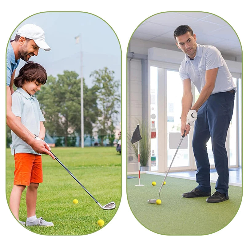 2~10pcs Golf Balls Yellow PU Foam Sponge Elastic Indoor Outdoor