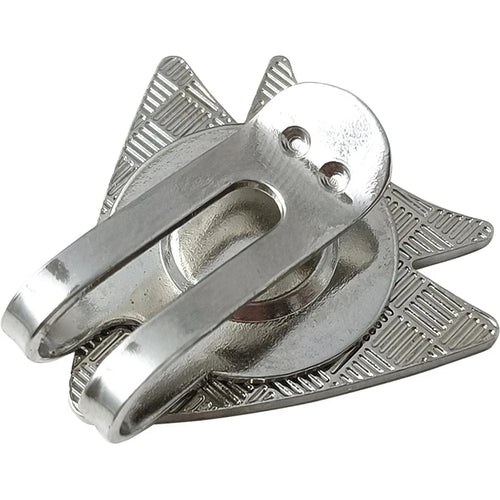 1pc Golf Putting Alignment Aiming Tool Ball Marker With Magnetic Hat