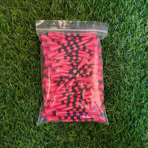 100pcs/bag professional bamboo golf Tee, the strength is 5 times that