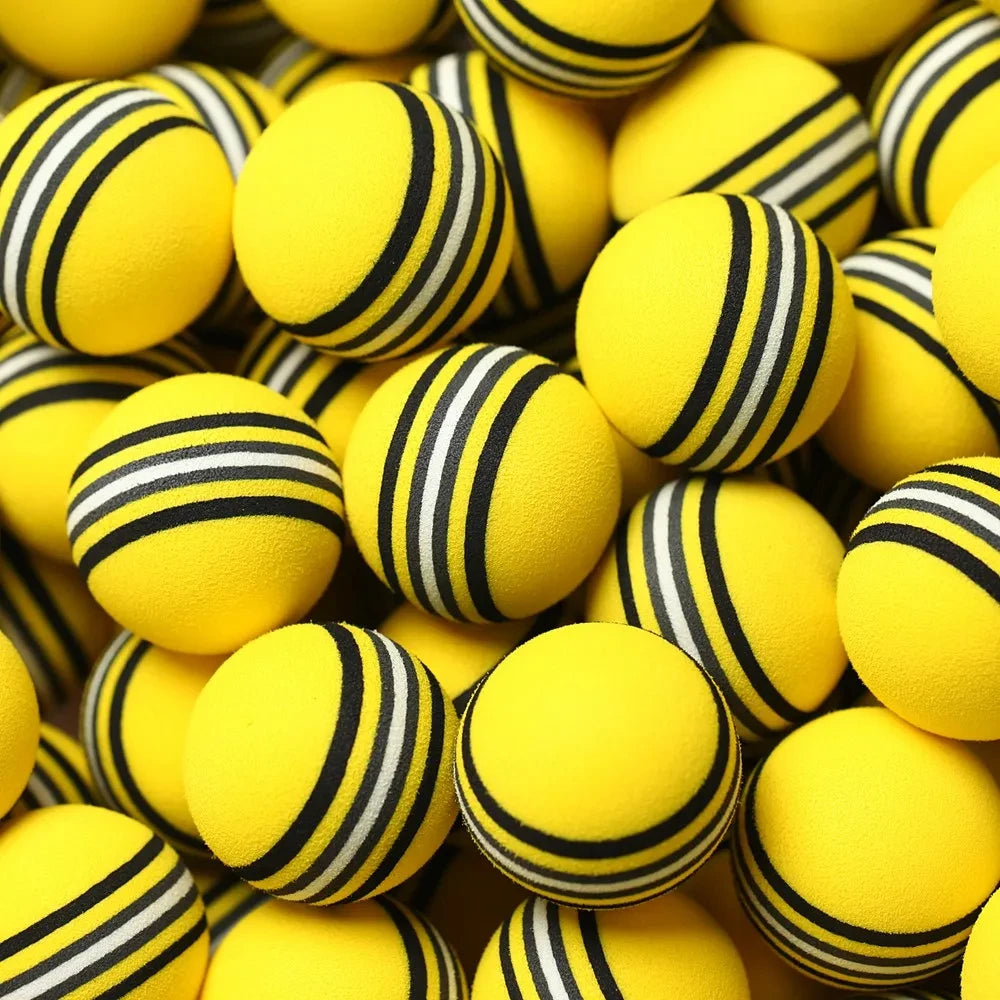 New 10pcs/lot Golf Sponge Soft Rainbow Balls Golf Swing Training Balls
