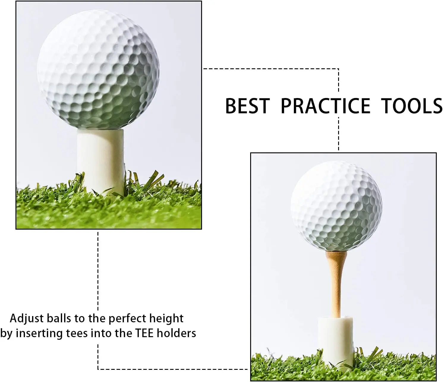 5pcs/pack Golf rubber tee Golf tee rubber cross soft Golf Rubber Tee