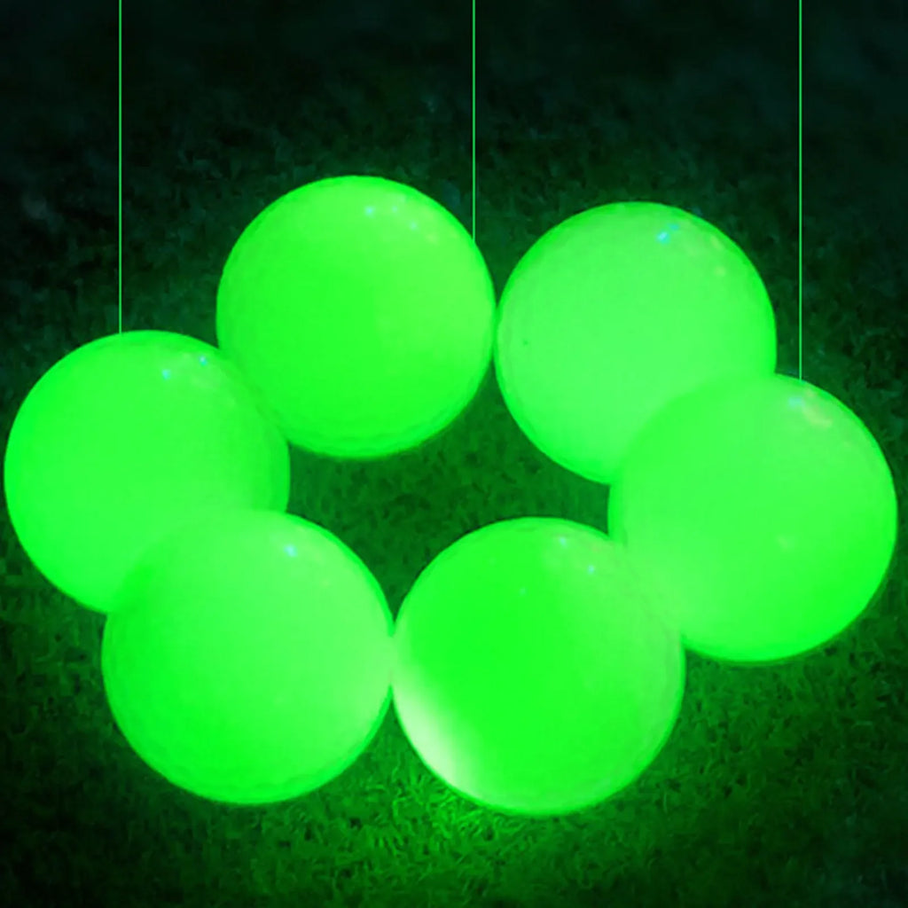 3/5pcs Luminous Night Golf Ball Bright Luminous Balls Glow in The Dark