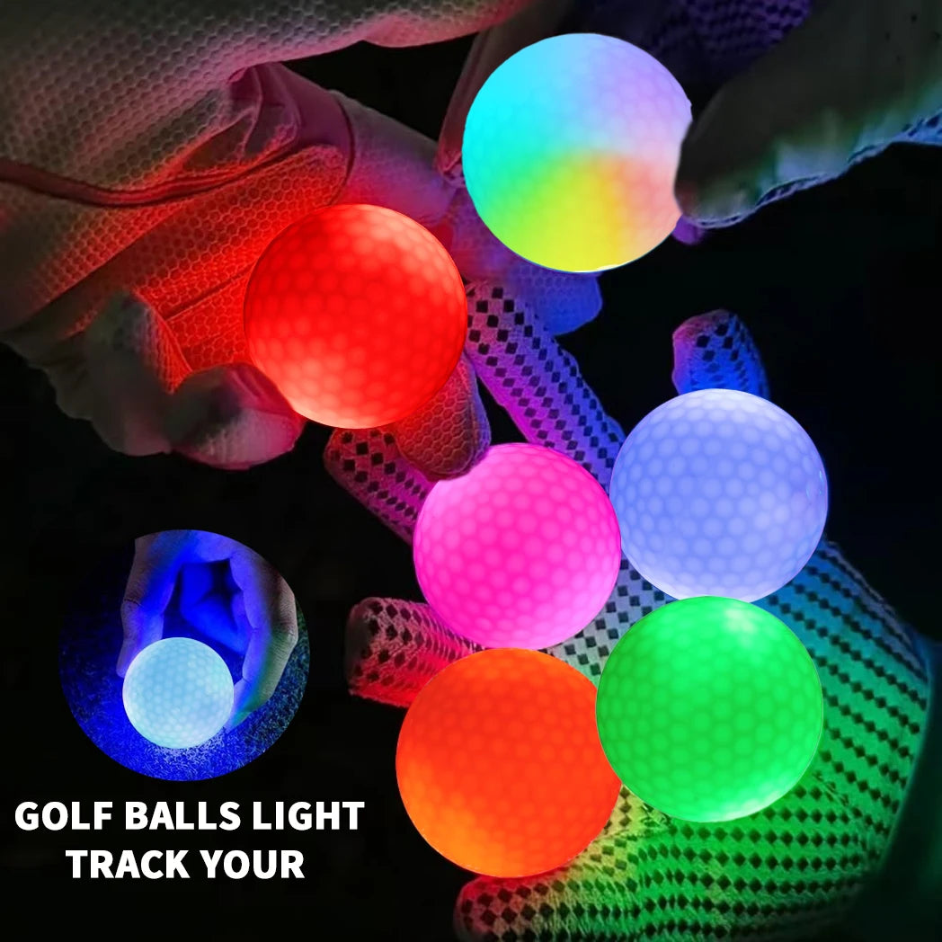 Caiton Night Glow Golf Balls – Set of 6 High-Visibility,