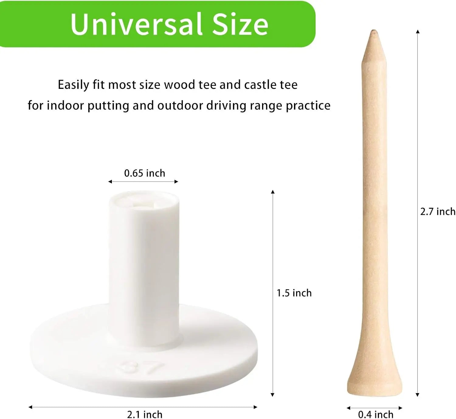5pcs/pack Golf rubber tee Golf tee rubber cross soft Golf Rubber Tee