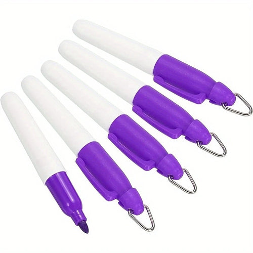 5/10 Pcs Mini Permanent Markers, Golf Ball Marker Pen With Keychain
