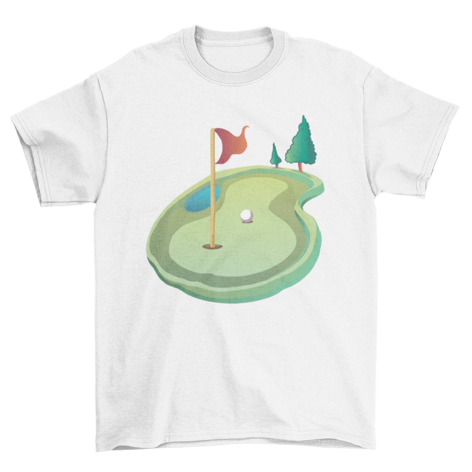 Golf green t-shirt