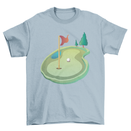 Golf green t-shirt