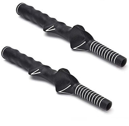 Golf Rubber Grip Left And Right Hand Swing Exerciser Practice Tool Han