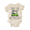 Golf Cart Golfing Sport - Baby Bodysuit