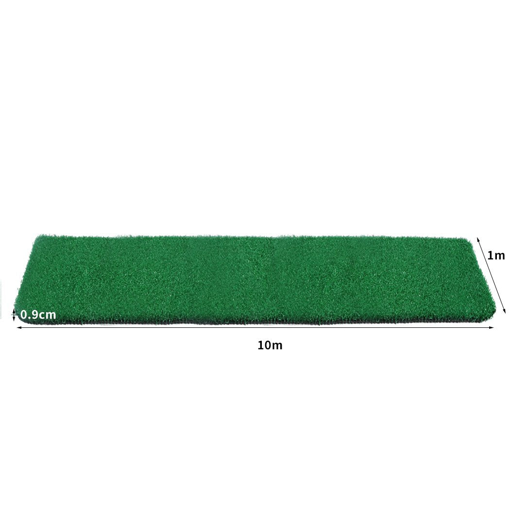 10M Golf Training Mat Practice Outdoor Indoor Putting Swing Detection