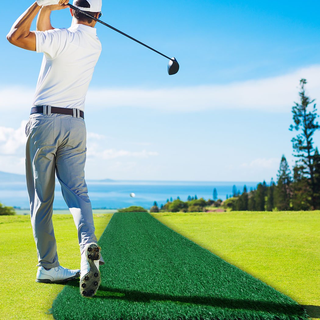 10M Golf Training Mat Practice Outdoor Indoor Putting Swing Detection